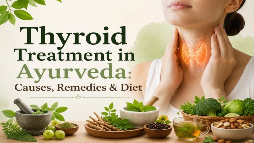 Ayurvedic herbs and natural medicine for Thyroid Treatment in Ayurveda