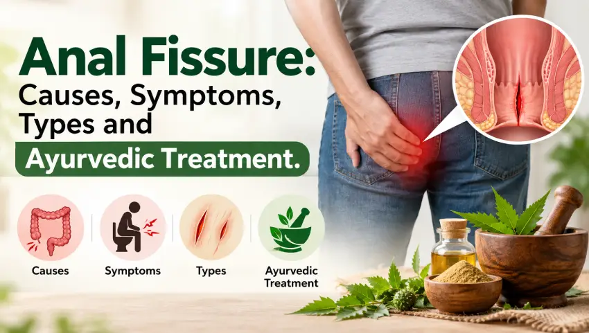 Anal Fissure Causes, Symptoms, Types, and Ayurvedic Treatment Chart